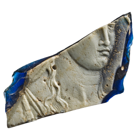 The “Sangiorgi” Roman Glass Cameo of Aphrodite