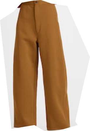 Uniqlo Brown Long High-waisted Pants