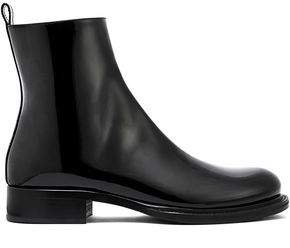 Patent-leather Ankle Boots