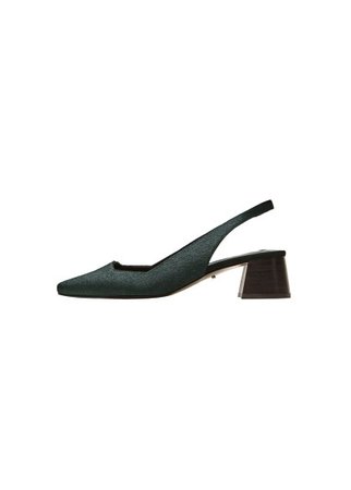 Violeta BY MANGO Slingback leather shoes