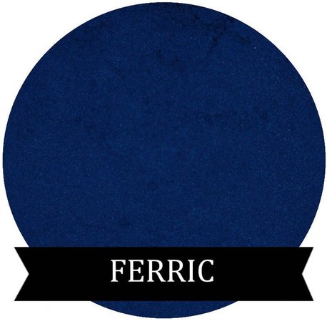 FERRIC Dark Blue Matte Eyeshadow | Etsy