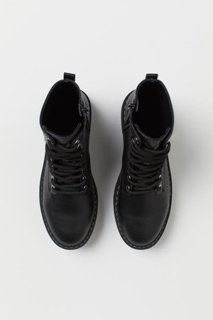 Platform boots - Black - Ladies | H&M GB