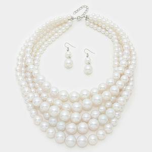 Multi Strand Pearl Necklace – Virtuous Woman Total and Complete