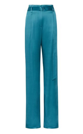 High-Waisted Double-Faced Satin Pants By Lapointe | Moda Operandi