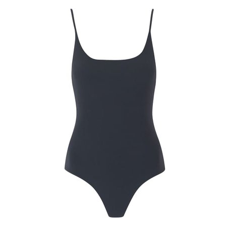 Sylwia one piece black swim suit at Wolf and Badger