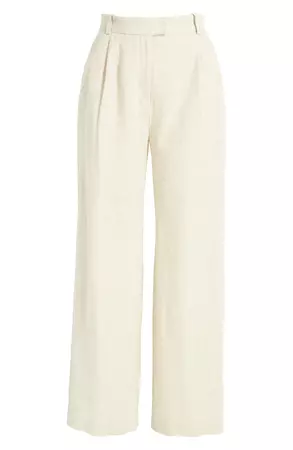 & Other Stories Linen Ankle Pants | Nordstrom