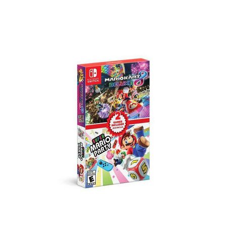 Mario Kart 8 Deluxe + Super Mario Party Double Pack - Nintendo Switch : Target