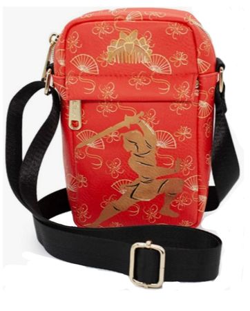 red Mulan bag