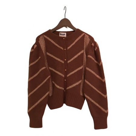 Cardigan Rouje Brown size 36 FR in Viscose - 17663265