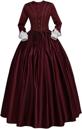 Amazon.com: SFWXCOS The Piano Cosplay Ada McGrath Costume Women's Victorian 1860s Civil War Dress Rococo Ball Gown : Clothing, Shoes & Jewelry