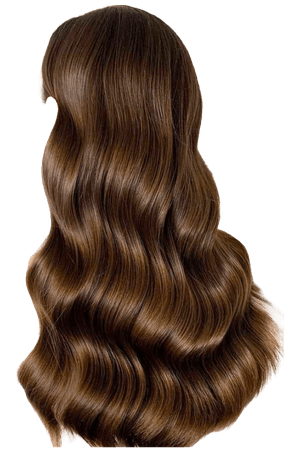 Light brown wavy long hair