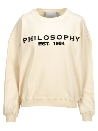 Philosophy Philosophy Embroidered Logo Sweatshirt