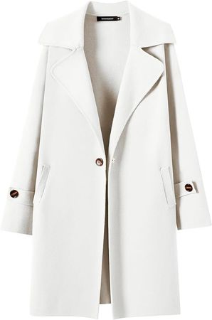 Amazon.com: MEROKEETY Women's Long Sleeve Lapel Blazer Coatigan Winter Knit Classy Sweater Jacket Coats : Clothing, Shoes & Jewelry