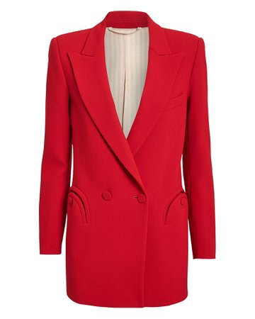 Cool And Easy Red Blazer