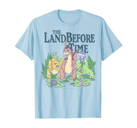Amazon.com: Land Before Time Pastel Dinosaur Friends T-Shirt: Clothing
