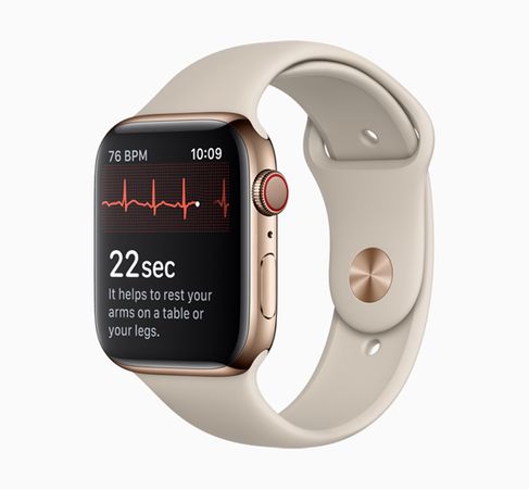 ECG app and irregular heart rhythm notification available today on Apple Watch - Apple