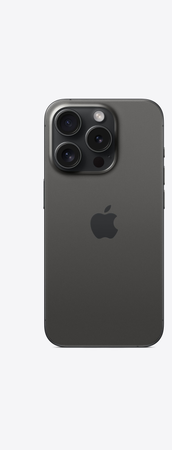 black titanium iPhone 15 pro
