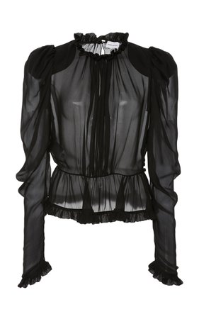 Normandy Silk Blouse by Magda Butrym | Moda Operandi
