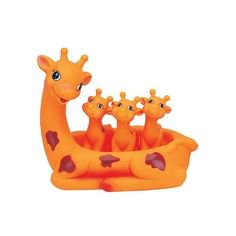 Bath Toy Giraffe Family Floating Fun! ($14) ❤ liked on Polyvore featuring baby