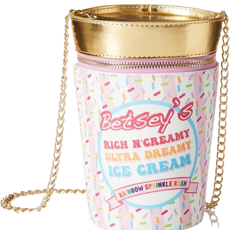 Betsey Johnson Ice Cream Purse