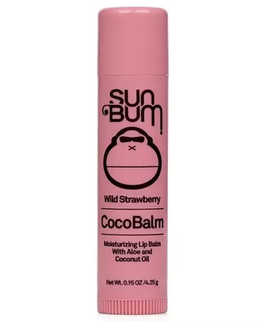 Sun Bum Coco Balm Moisturizing Lip Balm - Wild Strawberry