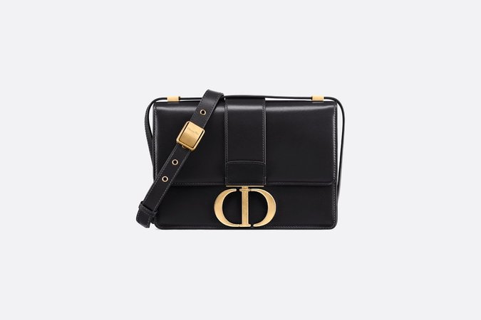 30 Montaigne Bag Black Box Calfskin - Bags - Women's Fashion | DIOR