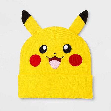 Boys' Pikachu Beanie - Yellow : Target