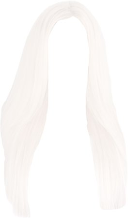 long white hair