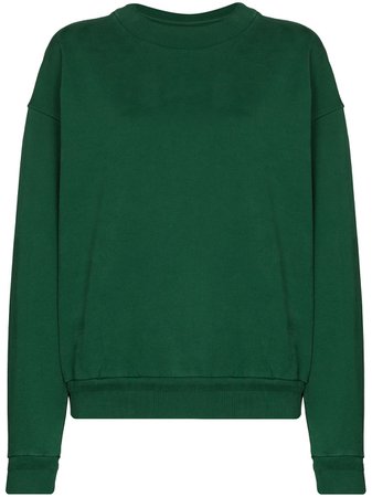 Jeanerica Crew Neck Organic Cotton Sweatshirt - Farfetch