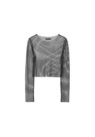 Oversize T-shirt with number - Women's See all | Stradivarius United ...
