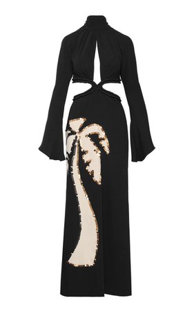 Cielo Produndo Embellished Maxi Dress By Johanna Ortiz | Moda Operandi