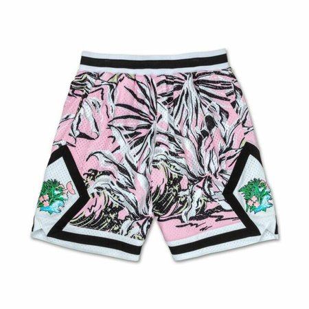 PINK DOLPHIN PARADISE HEAVY SHORTS MESH BASKETBALL BOTTOMS ATHLETIC FIT PINK | eBay
