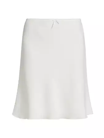 Shop GUIZIO Paloma Crepe Mini Skirt | Saks Fifth Avenue