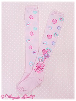 Toy Fantasy Socks in Pink by Angelic Pretty