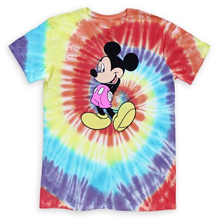Mickey Mouse Tie-Dye T-Shirt for Adults | shopDisney