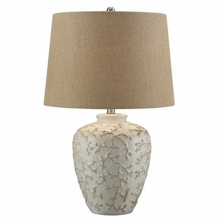 Bay Isle Home Livadia Sand Coral 25.5" Table Lamp & Reviews | Wayfair