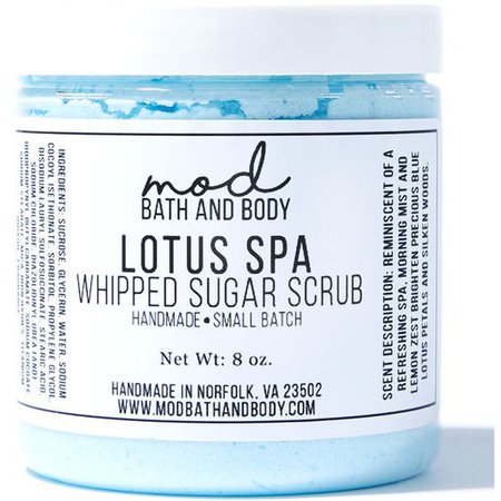Mod Bath and Body Lotus Spa Whipped Sugar Scrub