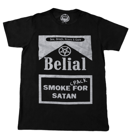 Smoke Crack for Satan - T-shirt - Occult Satanic - Belial Clothing | Belial Clothing Co.