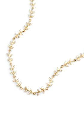 18k Yellow Gold Diamond Necklace By Jamie Wolf | Moda Operandi