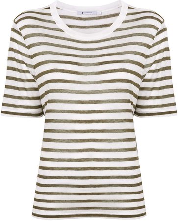 striped short sleeve T-shirt