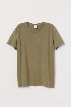 Cotton T-shirt - Green