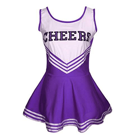 CHEERS! cheerleader outfit purple