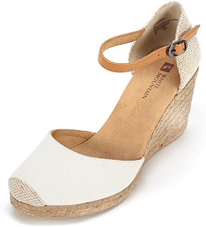 Amazon.com | WHITE MOUNTAIN 'Mamba' Women's Sandal | Platforms & Wedges
