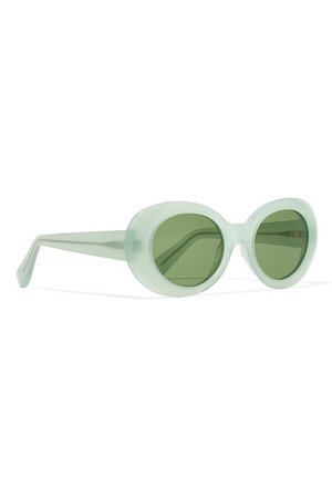 Acne Studios | Mustang round-frame acetate sunglasses | NET-A-PORTER.COM