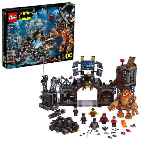LEGO Super Heroes Batcave Clayface Invasion 76122 Batman Toy Building Kit With Minifigures : Target