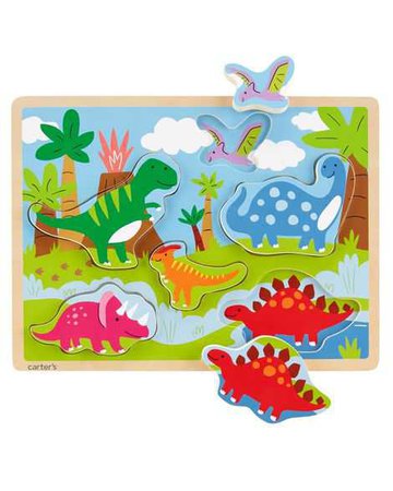 Baby Girl Dinosaur Wood Puzzle | Carters.com