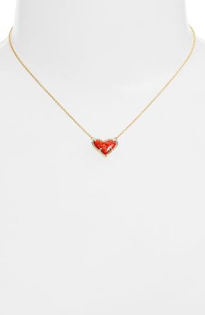 Kendra Scott Ari Heart Pendant Necklace | Nordstrom