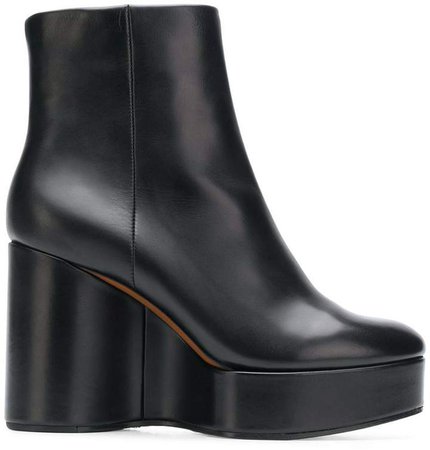 Clergerie Belen wedge ankle boots