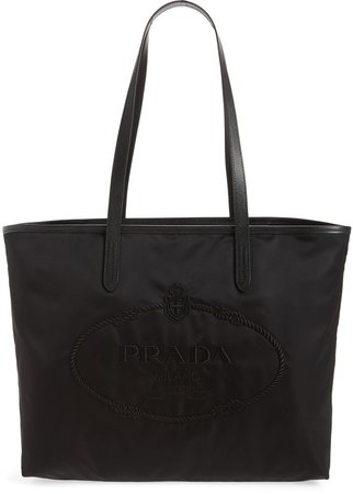 Logo Embroidered Tote
