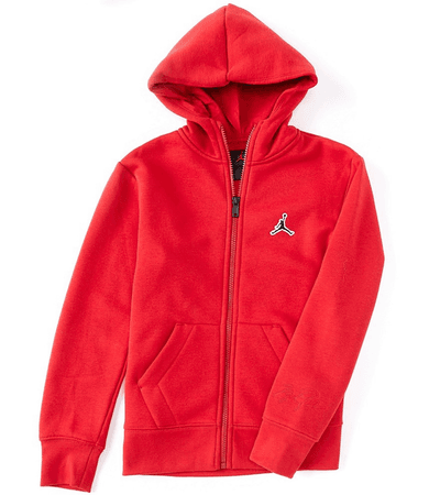 red Jordan hoodie